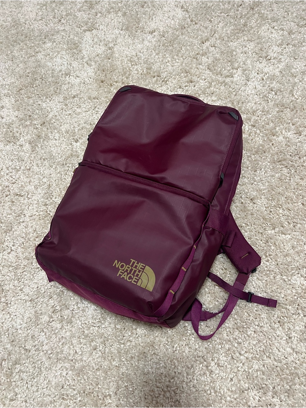 The North Face Burgundy Voyager Daypack